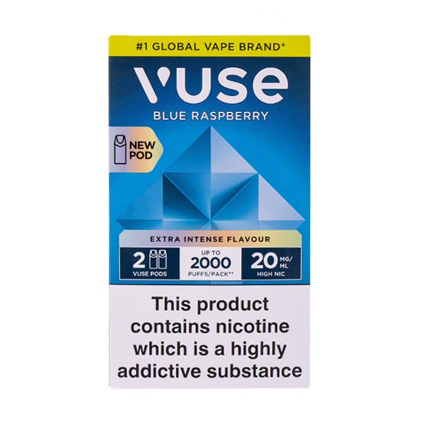 VPro NS Blue Raspberry Vuse Pro Pod Nic Salt Refills - Image 2