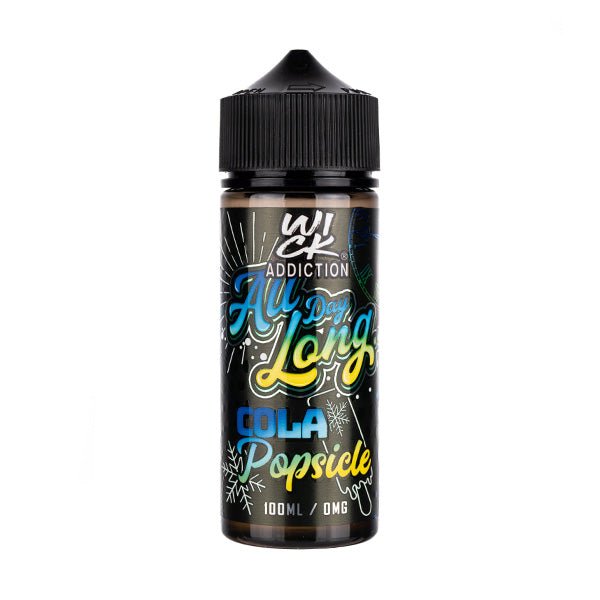 All Day Long Cola Popsicle 100ml Shortfill E-Liquid by Wick Addiction