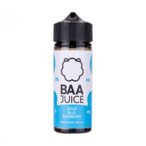 Sour Blue Raspberry 100ml Shortfill by Baa Juice