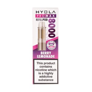 Berry Lemonade Pro Max 8000 Prefilled Pod + Refill by Hyola