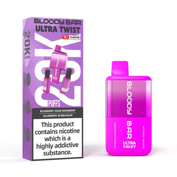 Bloody Bar Ultra Twist 20K Prefilled Vape - Image 2