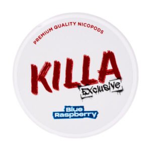Blue Raspberry Nicotine Pouches by Killa Exclusive