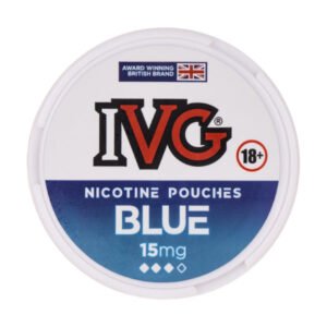 Blue Nicotine Pouches by IVG