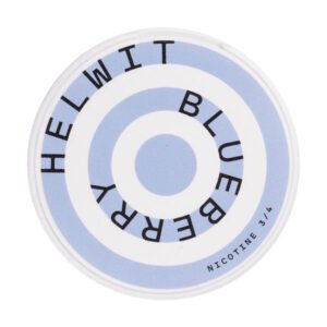 Blueberry 3/4 Nicotine Pouches by Helwit