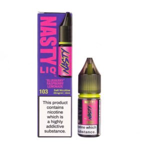 Blueberry Raspberry Lemonade Nic Salt E-Liquid by Nasty Liq