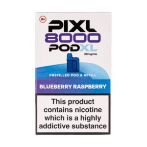 Blueberry Raspberry Pixl 8000 Prefilled Pod + Refill by Pixl