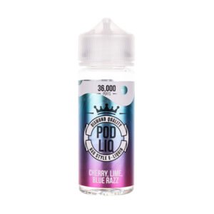 Cherry Lime Blue Raspberry 120ml (50/50) Shortfill by Pod Liq