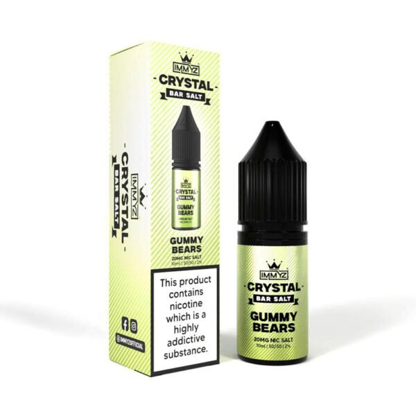 IMMYZ Crystal Bar Salt 10ml Nic Salt E-Liquid (Pack of 10) - Image 5