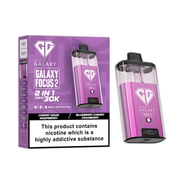 Crystal Galaxy Focus 2 30K Prefilled Pod Kit - Image 11