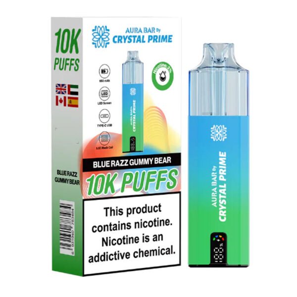 Crystal Prime Aura Bar 10K Prefilled Vape - Image 8