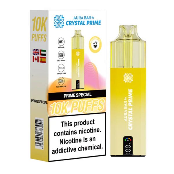 Crystal Prime Aura Bar 10K Prefilled Vape - Image 18
