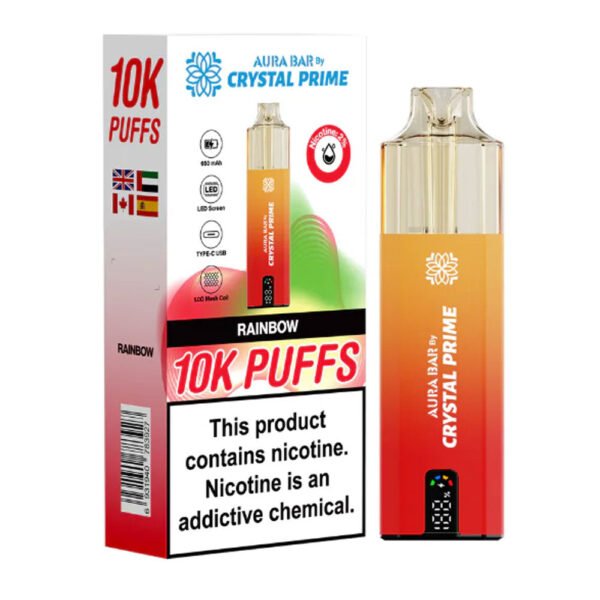 Crystal Prime Aura Bar 10K Prefilled Vape - Image 19