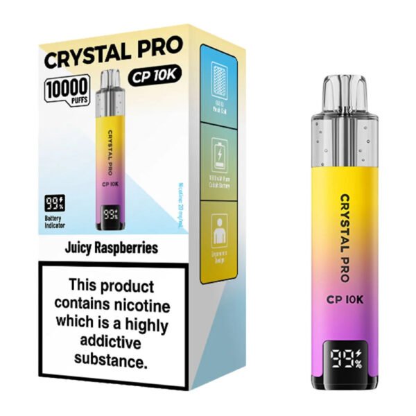 Crystal Pro CP 10K Puffs Prefilled Vape Kit - Image 17