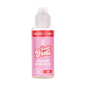 Strawberry Custard Deluxe Double Brew Bar Series 100ml (55/45) by Ohm Brew