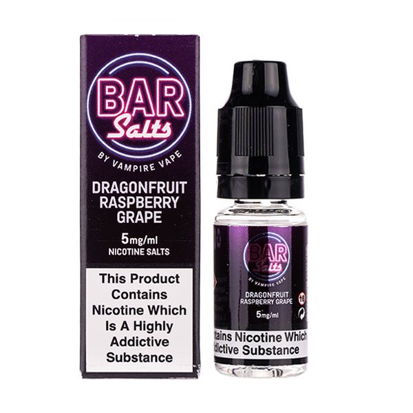 Dragonfruit Raspberry Grape Nic Salt E-Liquid by Vampire Vape Bar Salts - Image 2