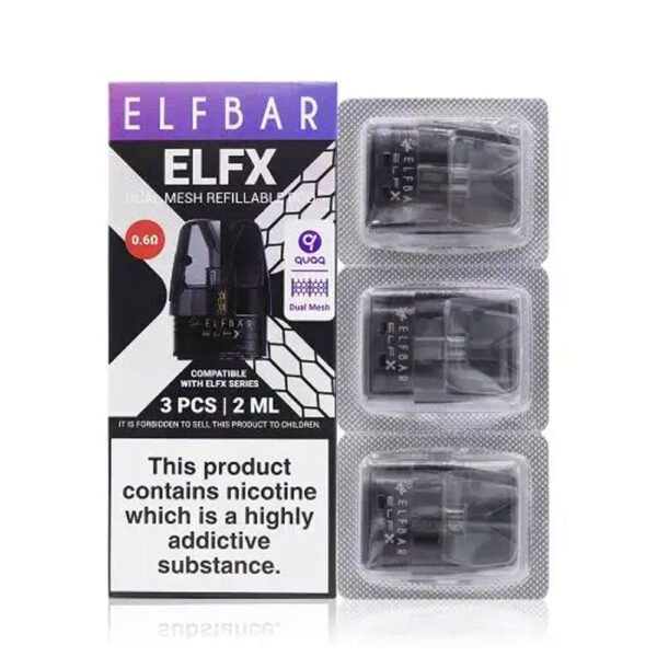 Elf Bar ELFX Replacement Pods (Pack of 3) - Image 2