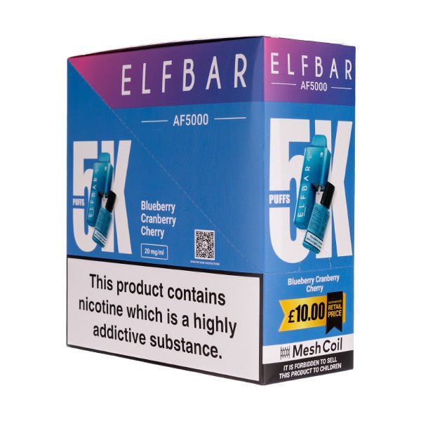 Elf Bar AF5000 Disposable Vape [Pack of 5] - Image 7