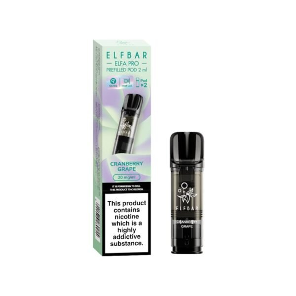 Elf Bar Elfa Pro Pre-Filled Replacement Pod (Pack Of 2) - Image 13