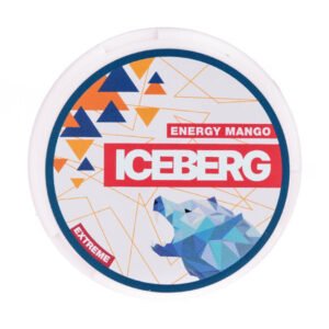 Extreme Energy Mango Nicotine Pouches by Iceberg