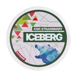 Extreme Kiwi Strawberry Nicotine Pouches by Iceberg