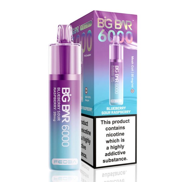 Feoba Big Bar 6000 Puffs Prefilled Vape - Image 4