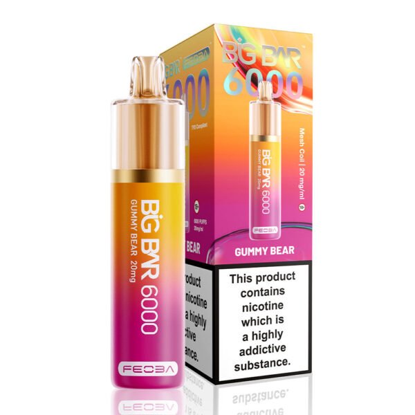 Feoba Big Bar 6000 Puffs Prefilled Vape - Image 9