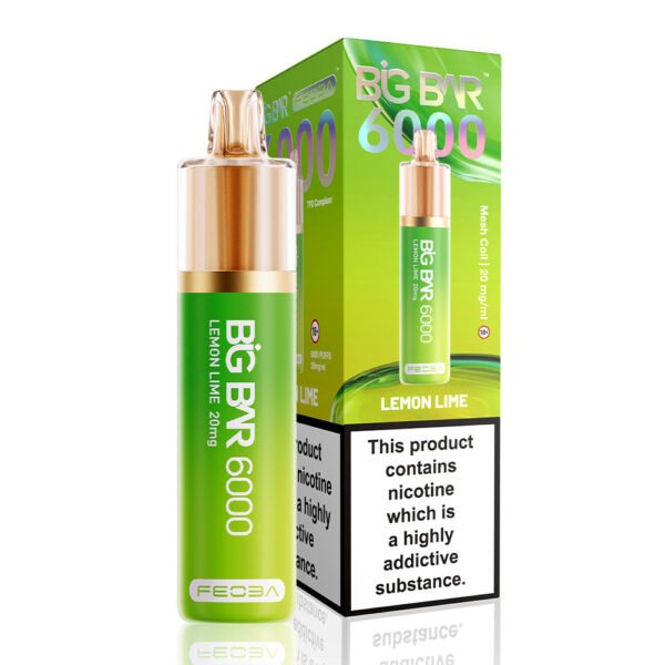 Feoba Big Bar 6000 Puffs Prefilled Vape - Image 12