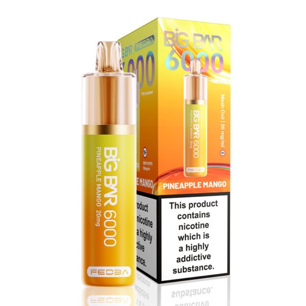 Feoba Big Bar 6000 Puffs Prefilled Vape - Image 15