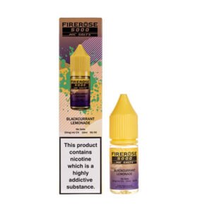 Blackcurrant Lemonade Nic Salt E-Liquid by Elux Firerose 5000