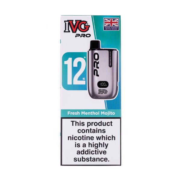 IVG Pro 12 Prefilled Pod Vape Kit - Image 7