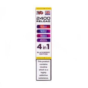 Blackberry Edition IVG 2400 Reload Replacement Pods - 4 Pack