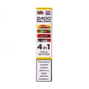 Cola Edition IVG 2400 Reload Replacement Pods - 4 Pack