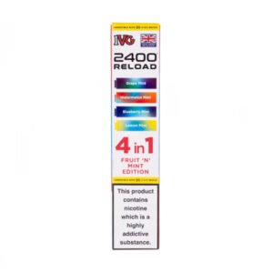 Fruit 'N' Mint Edition IVG 2400 Reload Replacement Pods - 4 Pack