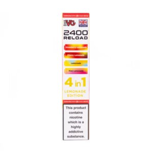 Lemonade Edition IVG 2400 Reload Replacement Pods - 4 Pack