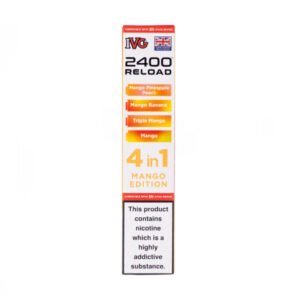 Mango Edition IVG 2400 Reload Replacement Pods - 4 Pack