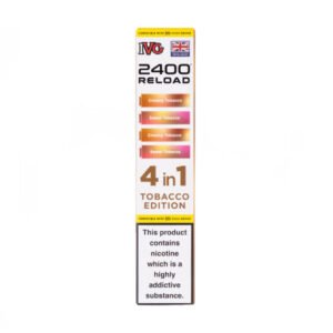 Tobacco Edition IVG 2400 Reload Replacement Pods - 4 Pack