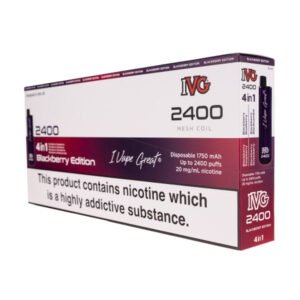 IVG 2400 Disposable Vape Kit [Pack of 5]