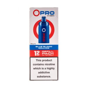 Blue Blood Orange O Pro Prefilled Pod + Refill by INSTA