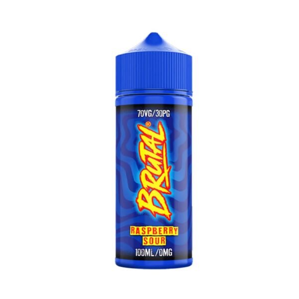 Just Juice Brutal Raspberry Sour 100ml Shortfill E Liquid