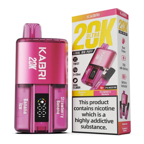 Kabri Ultra 20k Puffs Prefilled Vape - Image 6