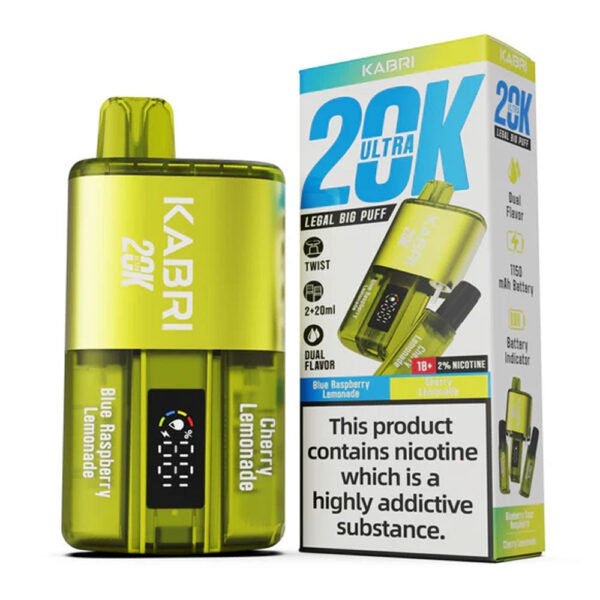 Kabri Ultra 20k Puffs Prefilled Vape - Image 15