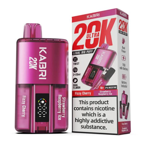 Kabri Ultra 20k Puffs Prefilled Vape - Image 9