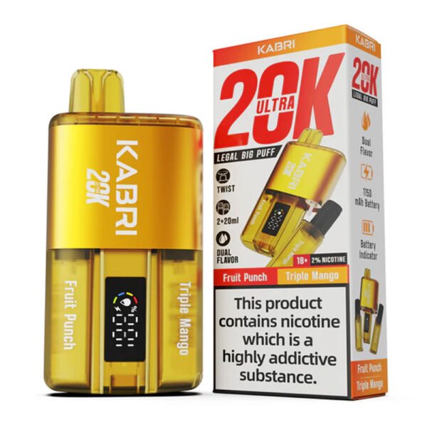 Kabri Ultra 20k Puffs Prefilled Vape - Image 11