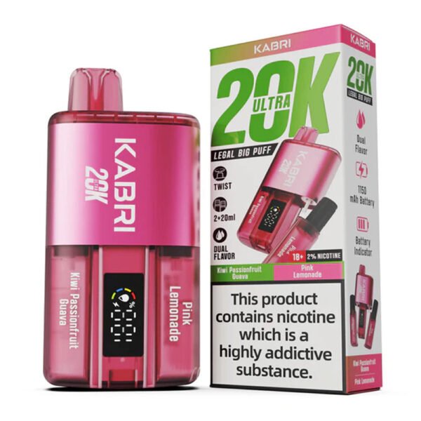 Kabri Ultra 20k Puffs Prefilled Vape - Image 4
