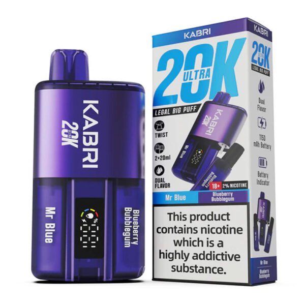 Kabri Ultra 20k Puffs Prefilled Vape - Image 3
