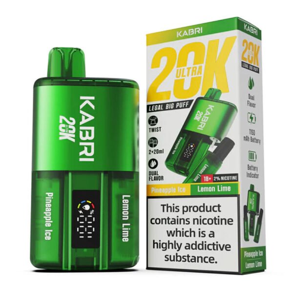 Kabri Ultra 20k Puffs Prefilled Vape - Image 5