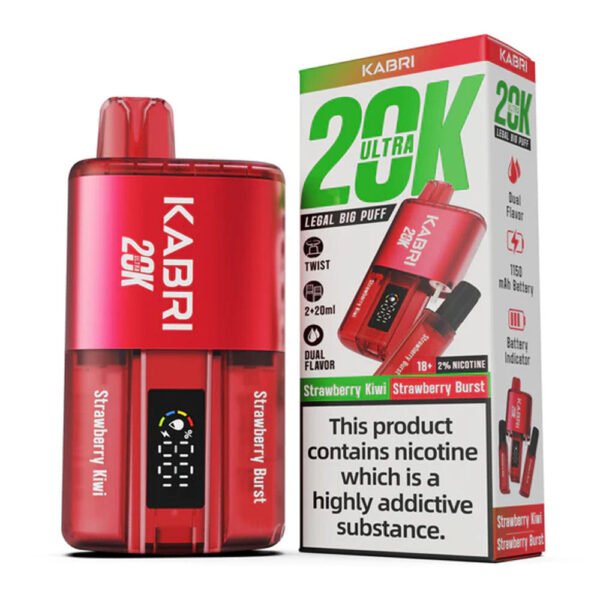 Kabri Ultra 20k Puffs Prefilled Vape - Image 13
