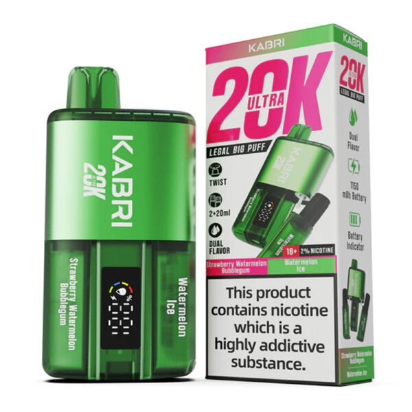 Kabri Ultra 20k Puffs Prefilled Vape - Image 10