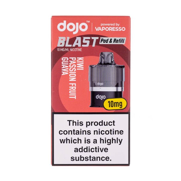 Kiwi Passionfruit Guava Dojo Blast 6000 Prefilled Pod + Refill by Vaporesso - Image 2