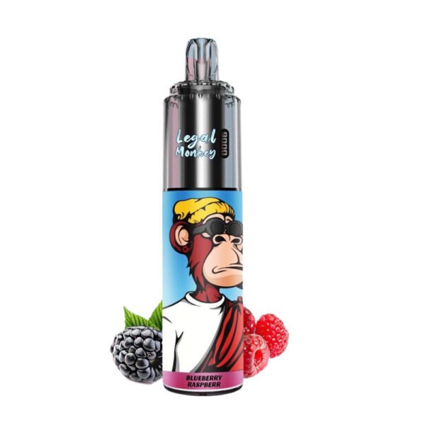 Legal Monkey 9000 Puffs Prefilled Vape - Image 2